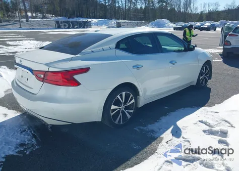 2017 Nissan Maxima 3.5 S z USA, uszkodzony, nr VIN 1N4AA6AP6HC384544